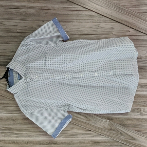 Michael Brandon Other - Michael Brandon Men's Short Sleeve Button Down Shirt New Size Medium